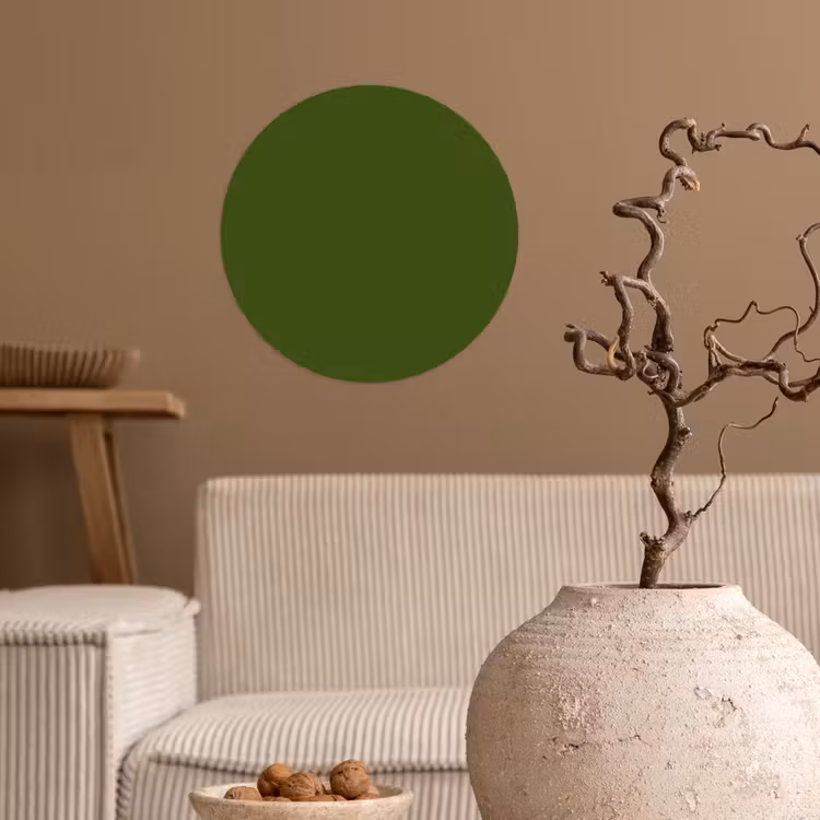 Behangcirkel - Olive - Drab - Groen — 2