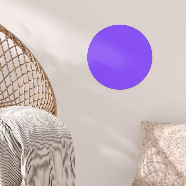Behangcirkel - Vivid - Violet - Paars — 5