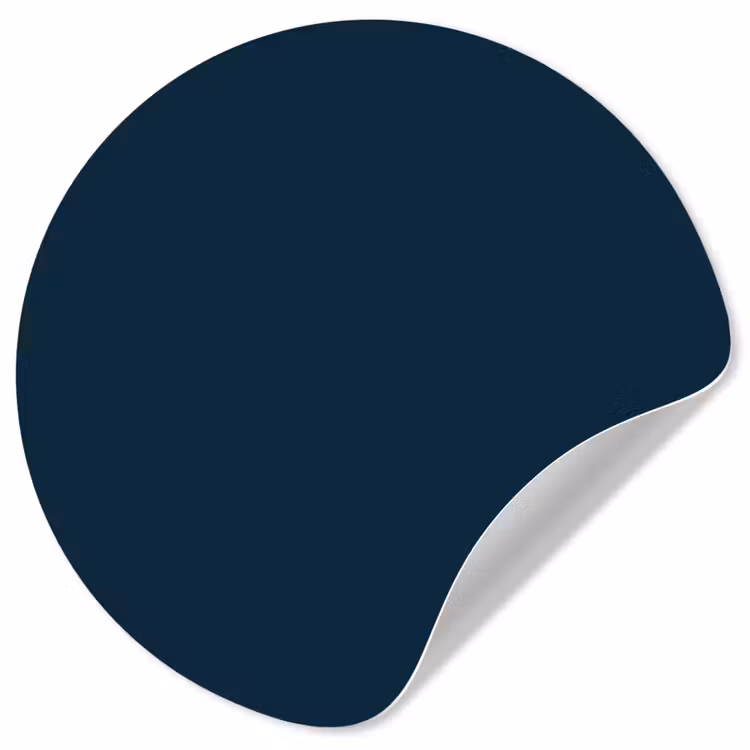 Behangcirkel - Midnight - Blue - Blauw — 1