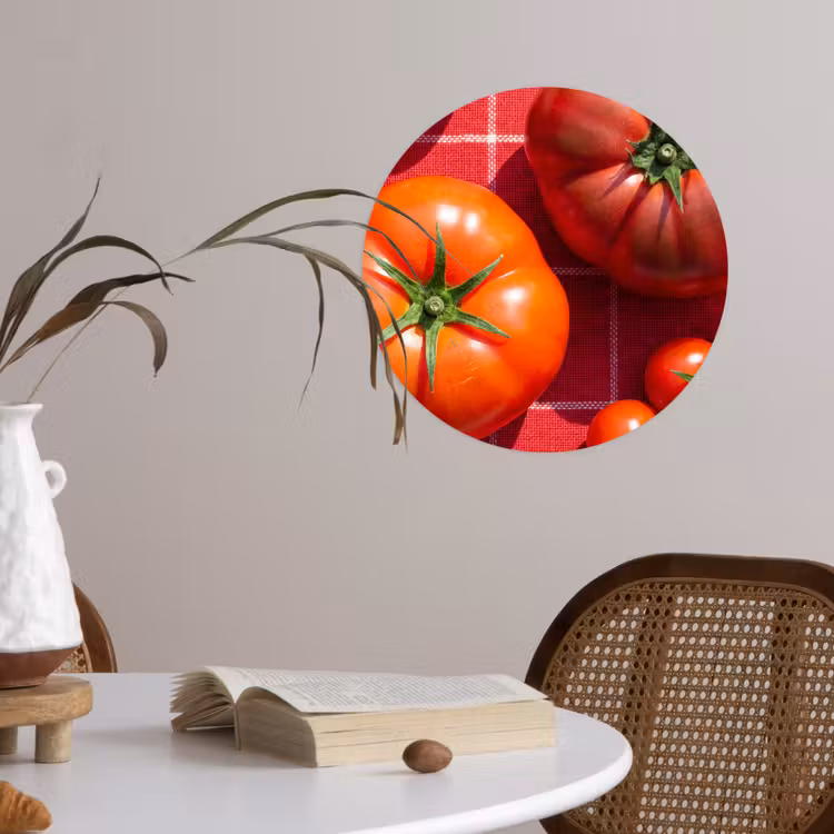 Behangcirkel - Tomaat - Rood - Eten — 4