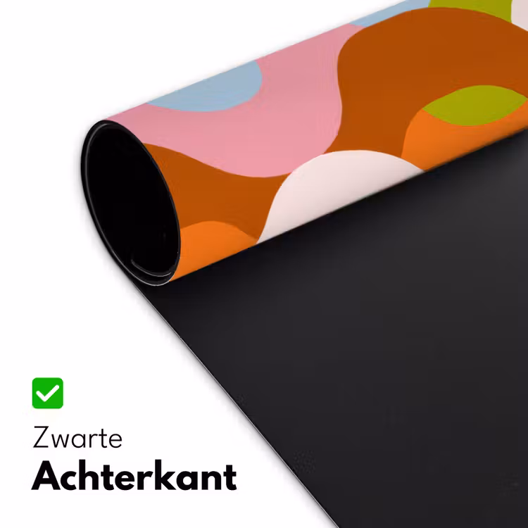 Bureau onderlegger - Abstract - Vormen - Roze — 4