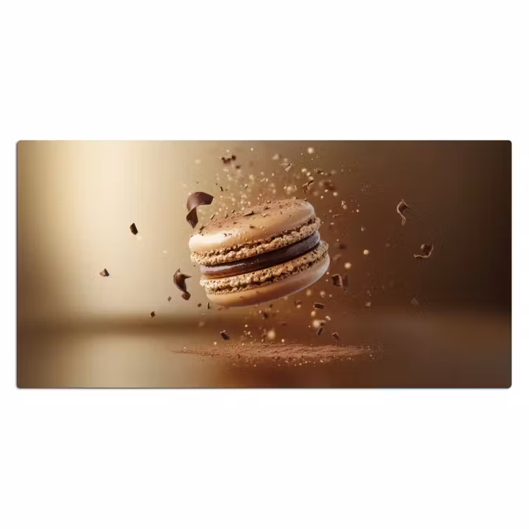 Bureau onderlegger - Chocolade - Macarons - Eten - Snoep — 1