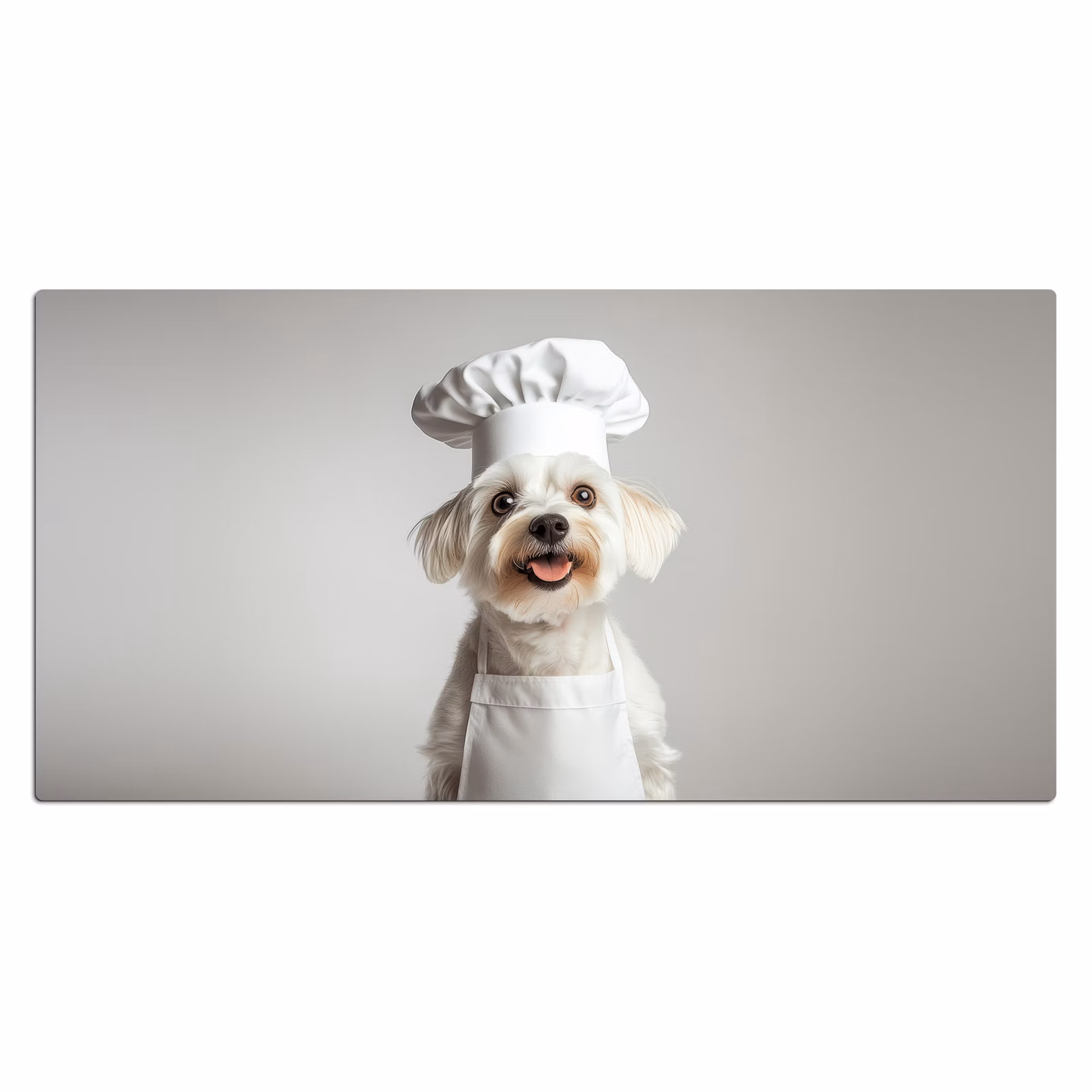 Bureau onderlegger - Hond - Wit - Kok — 1