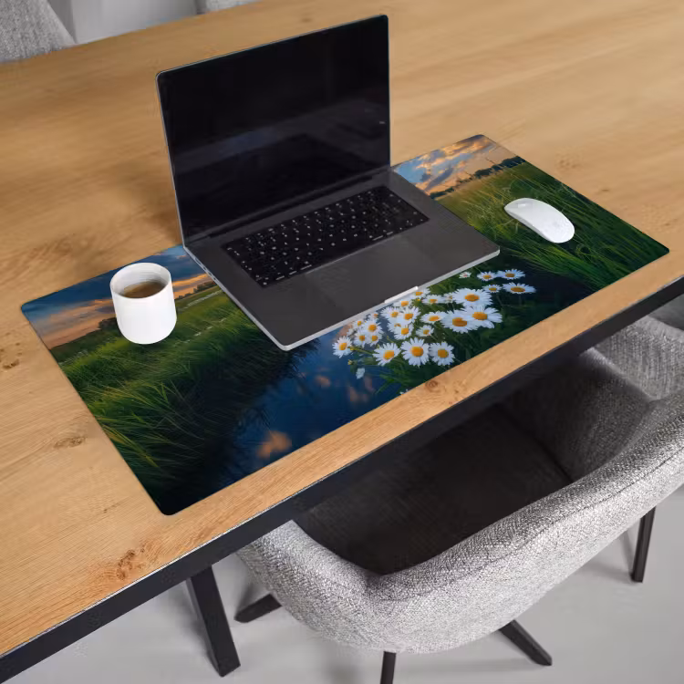 Bureau onderlegger - Beekje - Landschap - Margriet — 2