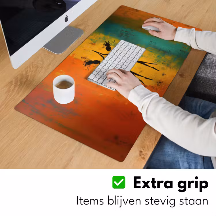 Bureau onderlegger - Dansen - Vrouwen - Verfstructuur — 5