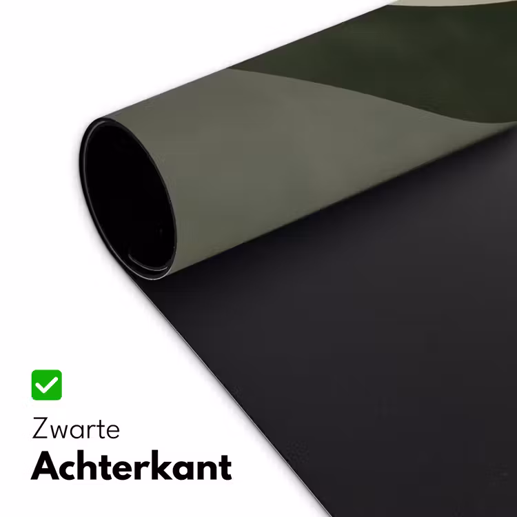 Bureau onderlegger - Japandi - Groen - Abstract - Modern — 4