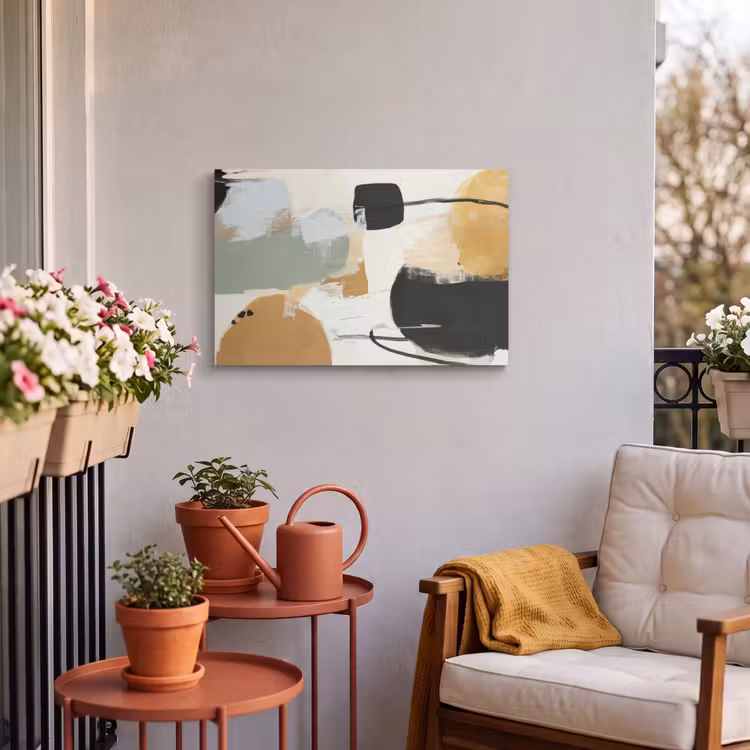 Buiten canvas - Paint - Abstract - Kleuren — 3