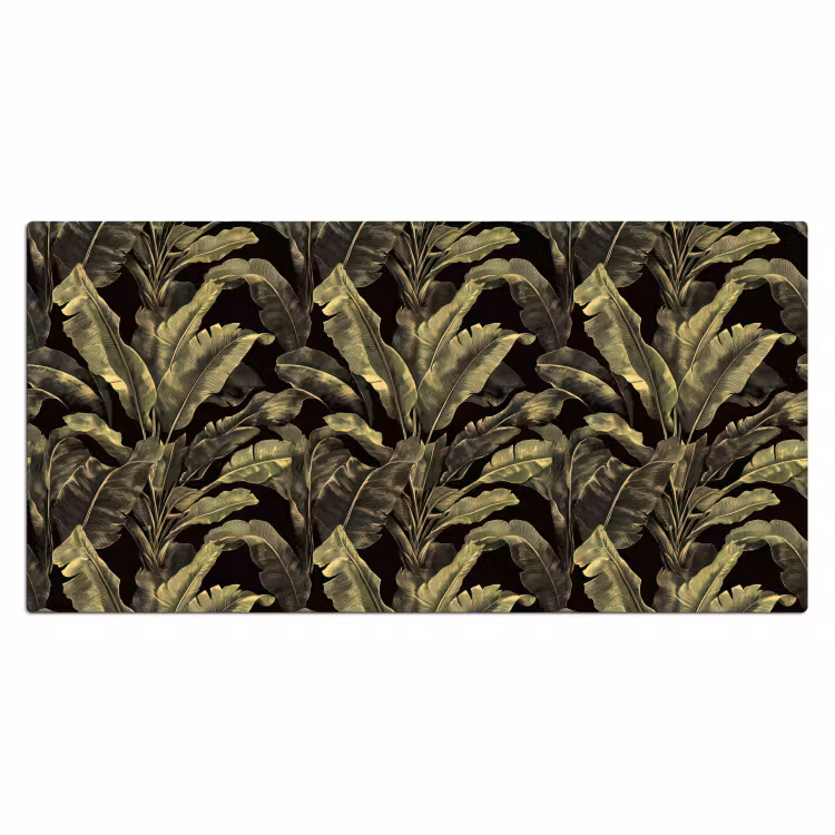 Bureau onderlegger - Botanisch - Bladeren - Groen — 2