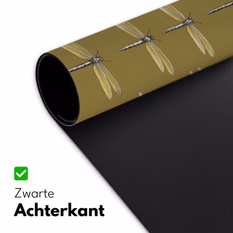 Bureau onderlegger - Libellen - Patroon - Groen — 5