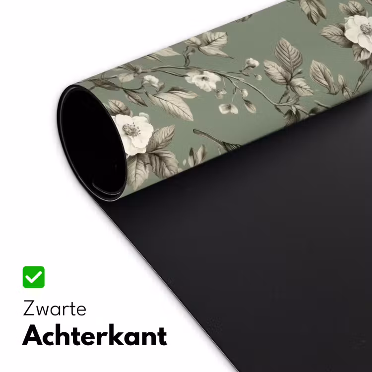 Bureau onderlegger - Botanisch - Vogels - Groen — 5