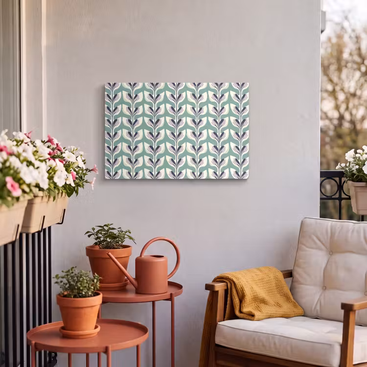 Buiten canvas - Retro - Modern - Groen — 3