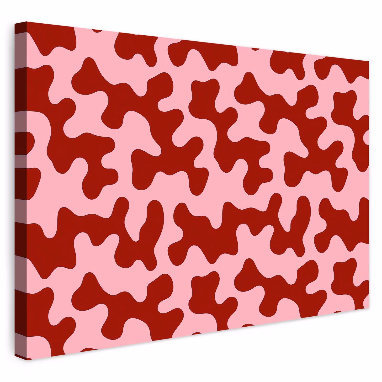 Buiten canvas - Modern - Abstract - Rood — 1