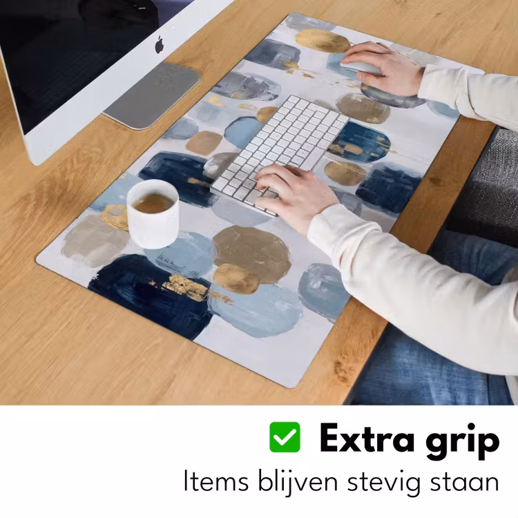 Bureau onderlegger - Abstract - Goud - Vormen — 6
