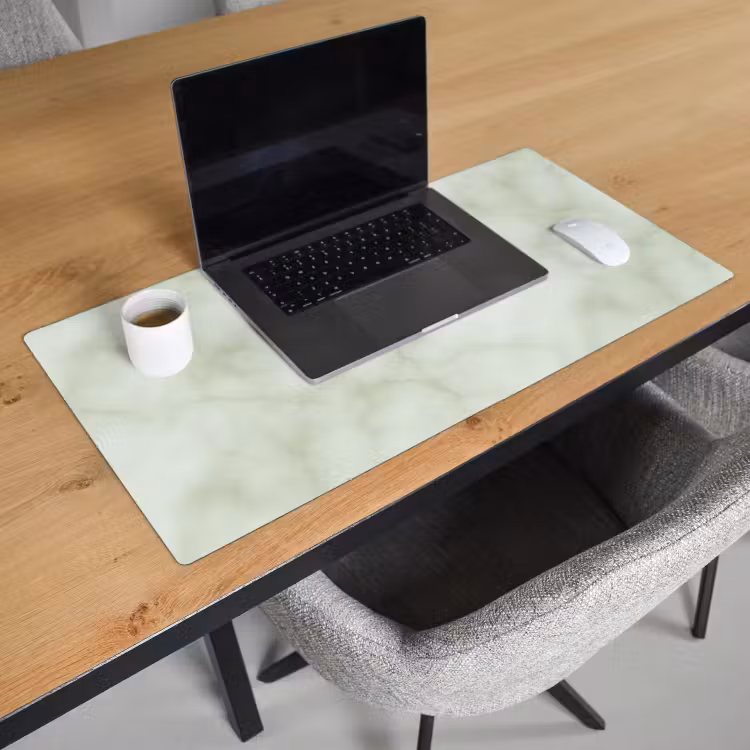 Bureau onderlegger - Groen - Marmer - Aders — 3