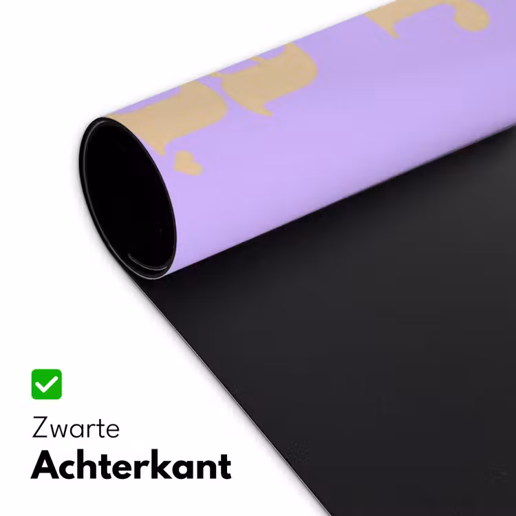Bureau onderlegger - Dream - Paars - Typografisch — 5