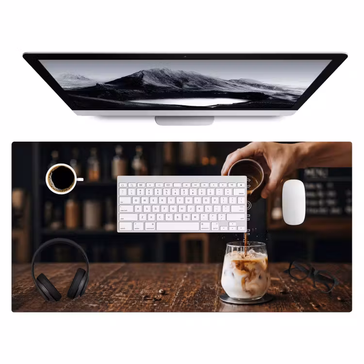 Bureau onderlegger - Espresso - Melk - Café — 4