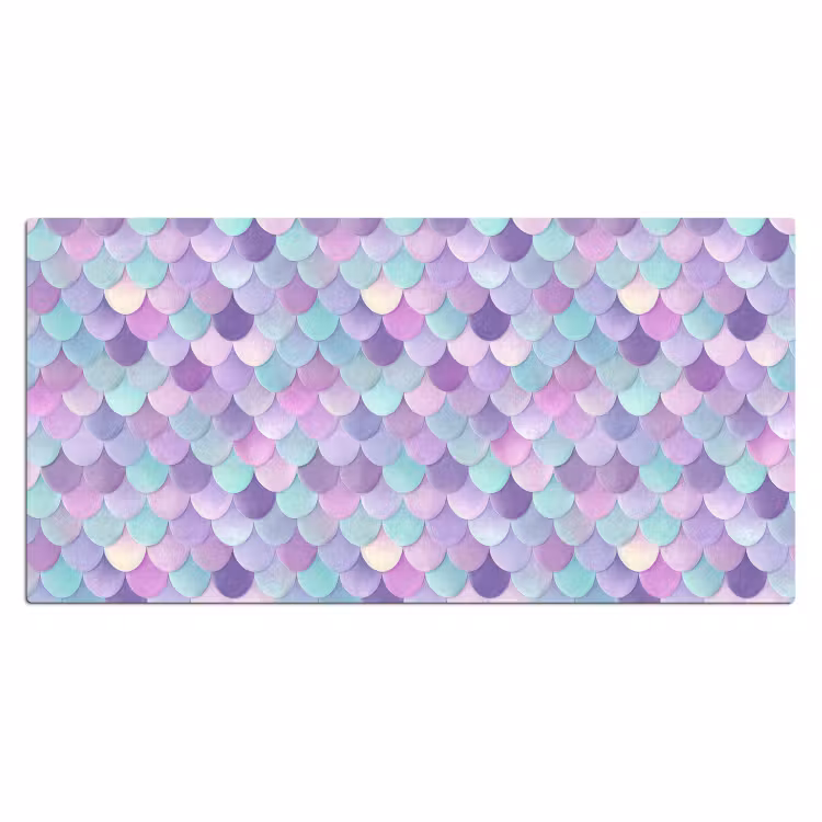 Bureau onderlegger - Dromerig - Zeemeermin - Pastel — 2
