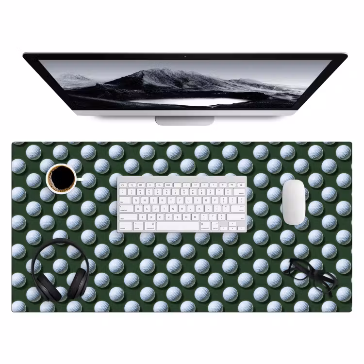 Bureau onderlegger - Ballen - Golf - Groen — 4