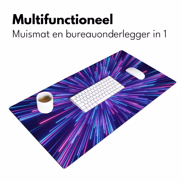 Bureau onderlegger - Dynamisch - Ruimte - Kleurrijk — 7