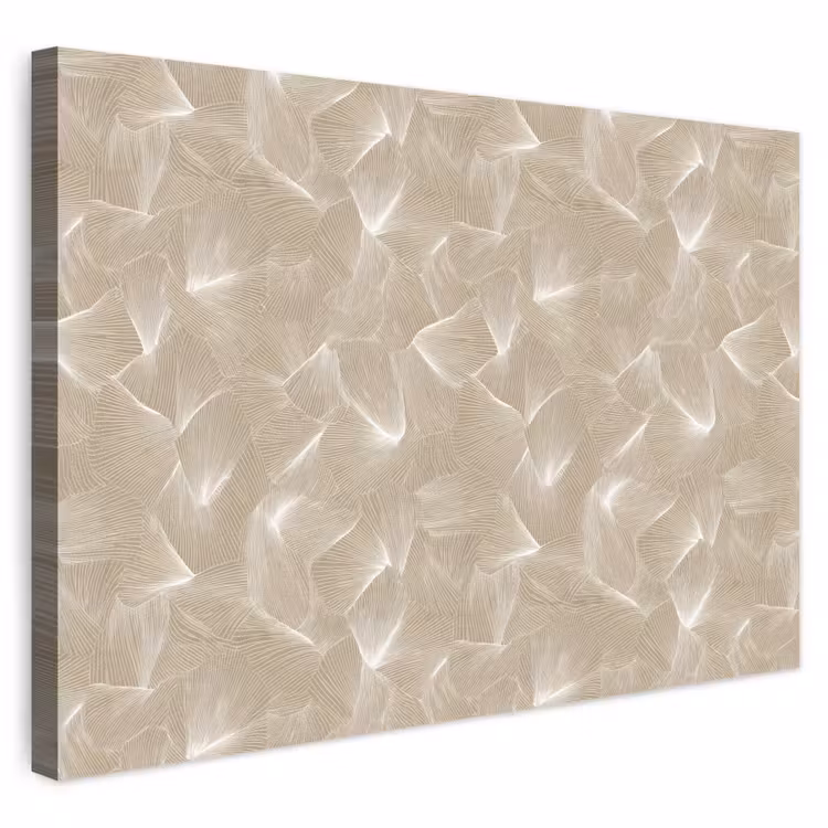 Buiten canvas - Organisch - Textuur - Beige — 1