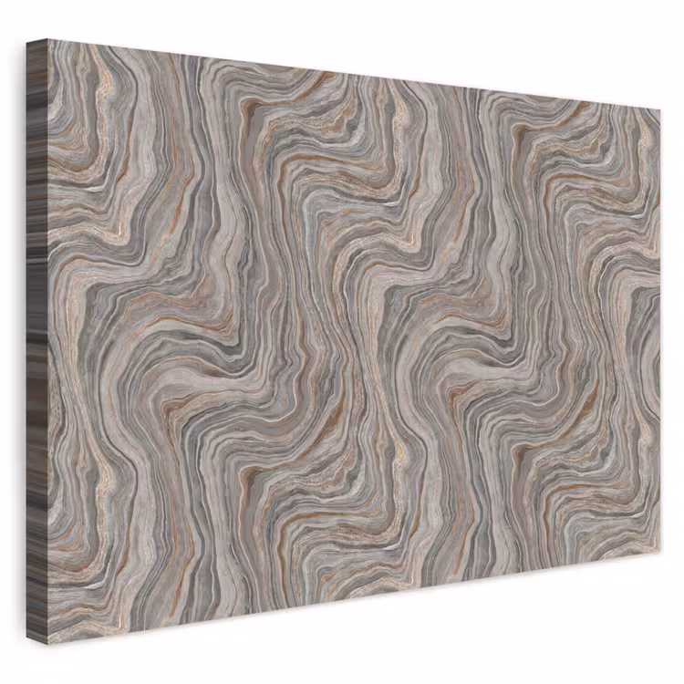 Buiten canvas - Patroon - Textuur - Grijs — 1
