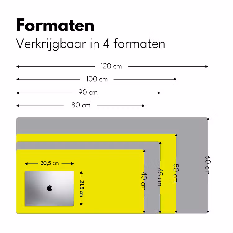 Bureau onderlegger - Bright - Canary - Geel — 8
