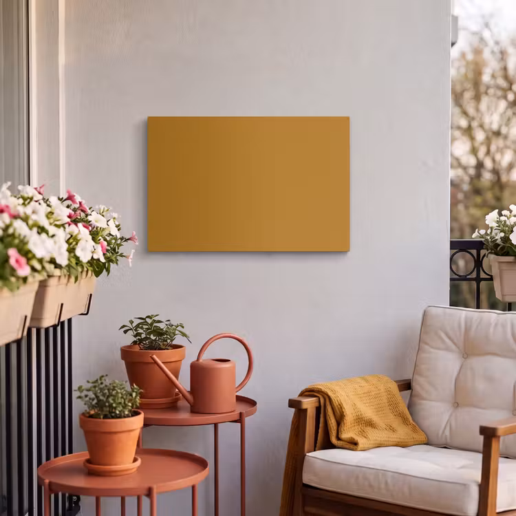 Buiten canvas - Ocre - Gold - Geel — 3