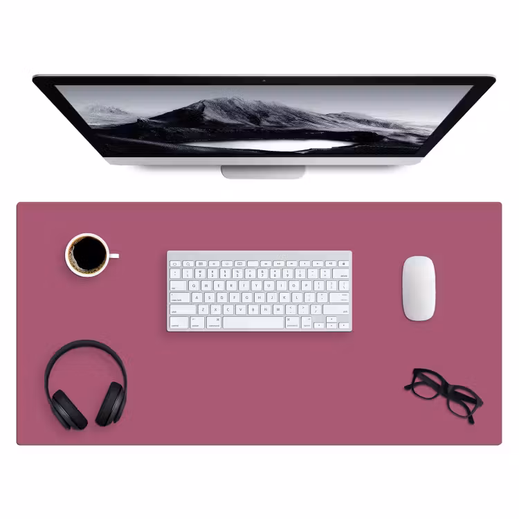 Bureau onderlegger - Berry - Roze -Pink — 4