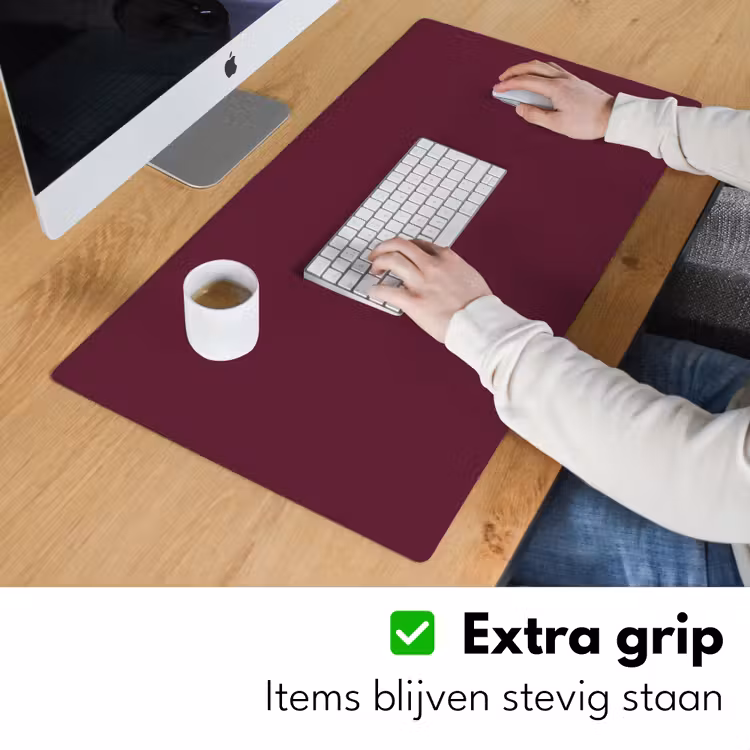 Bureau onderlegger - Deep - Plum - Paars — 6