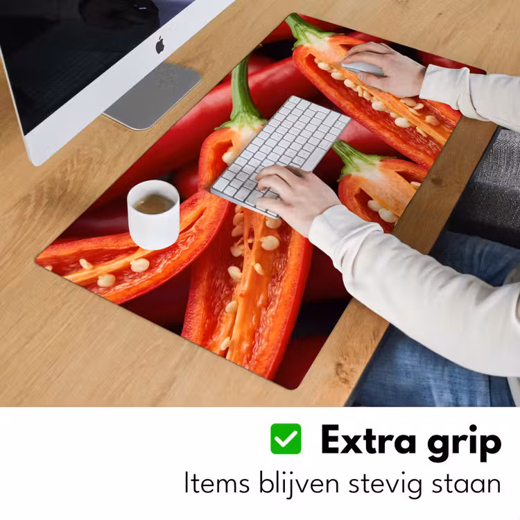 Bureau onderlegger - Chilipeper - Open - Rood — 6