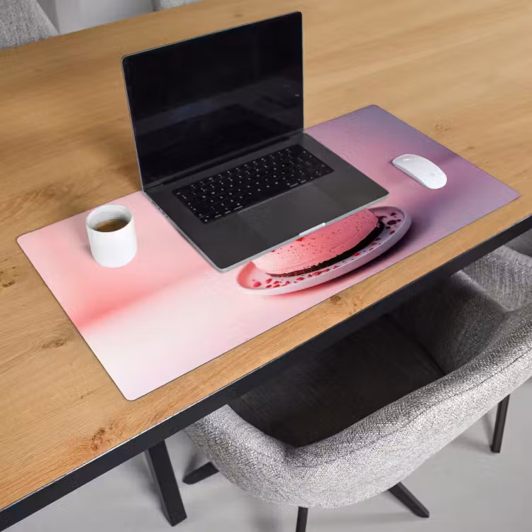 Bureau onderlegger - Taart - Hart - Roze — 2