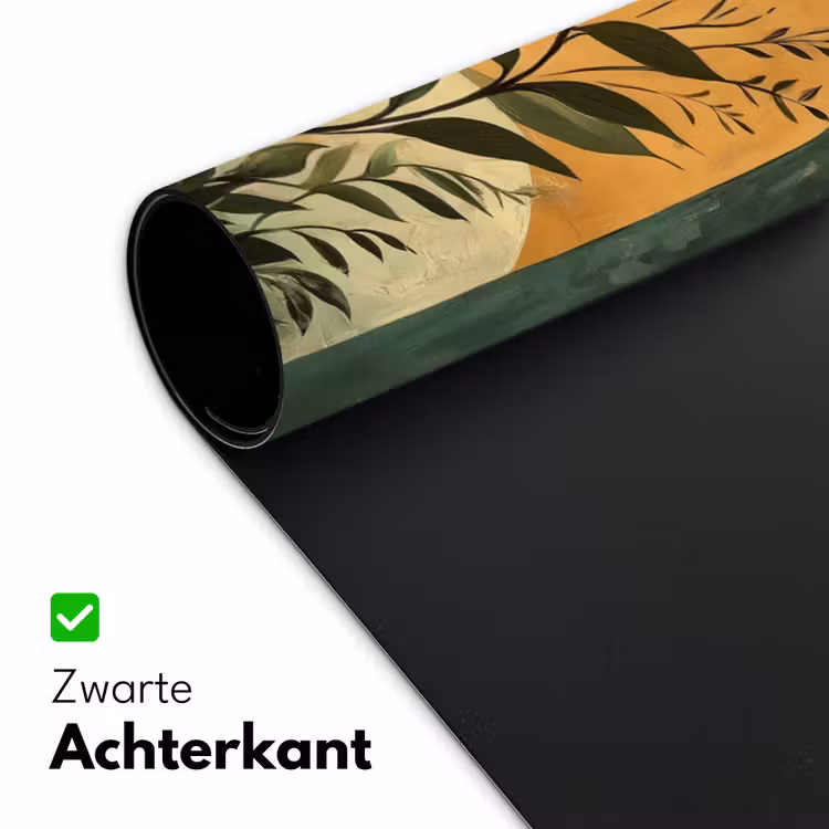 Bureau onderlegger - Plant - Bloemen - Wit — 4
