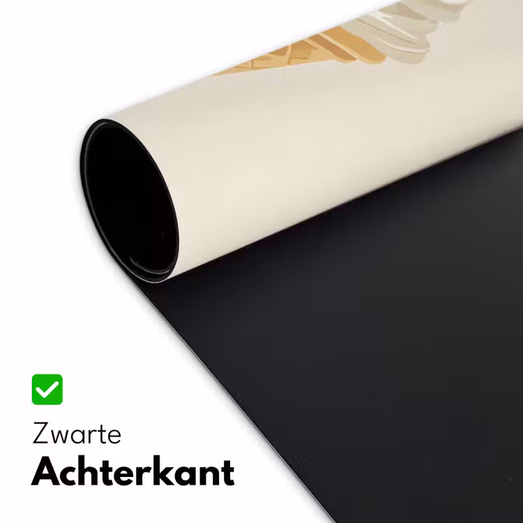 Bureau onderlegger - Softijs - Hoorntje - Wit — 4