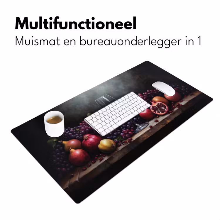 Bureau onderlegger - Wijn - Fruit - Stilleven — 6