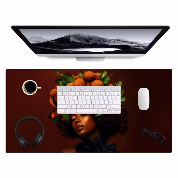 Bureau onderlegger - Vrouw - lychee - exotisch — 3
