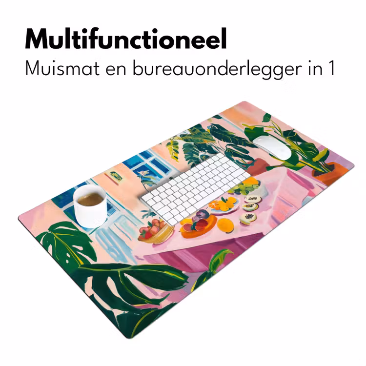 Bureau onderlegger - Tafel - Wijn - Fruit — 6