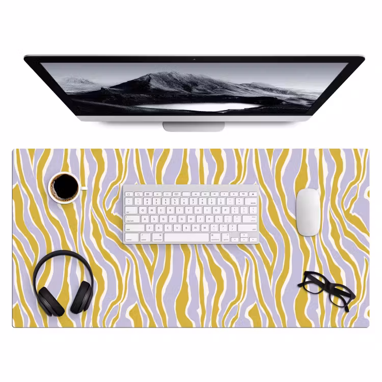 Bureau onderlegger - Zebra - Modern - Meerkleurig — 4