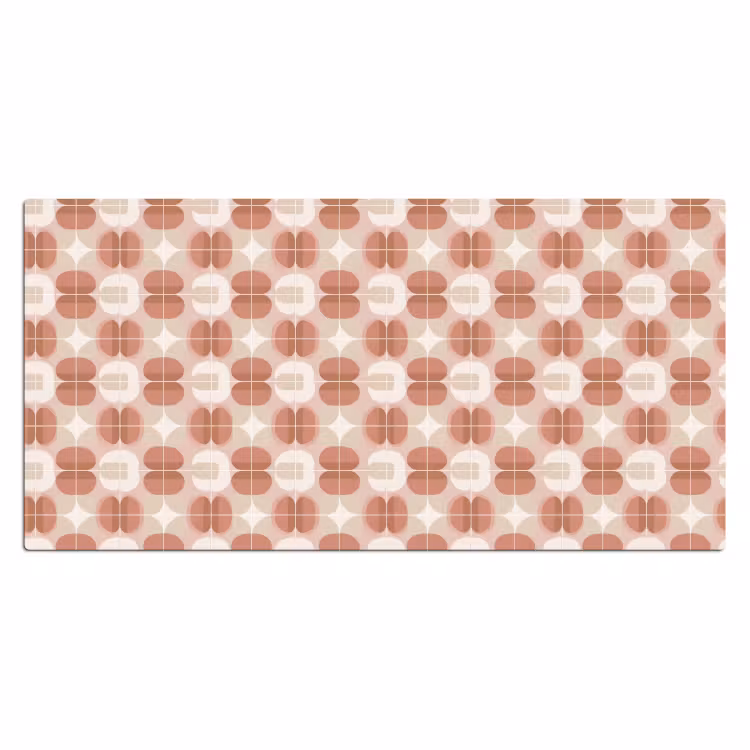 Bureau onderlegger - Retro - Klassiek - Roze — 2