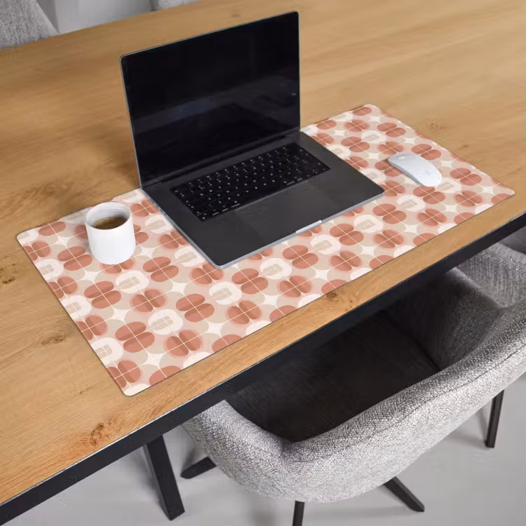 Bureau onderlegger - Retro - Klassiek - Roze — 3