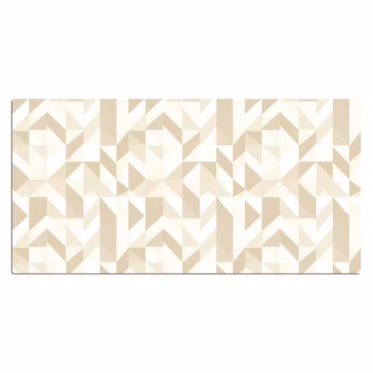 Bureau onderlegger - Modern - Abstract - Beige — 2