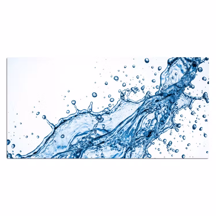 Bureau onderlegger - Spash - Water - Blauw — 2