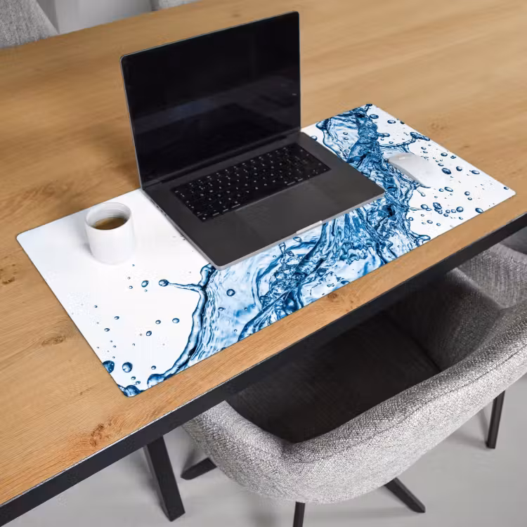 Bureau onderlegger - Spash - Water - Blauw — 3