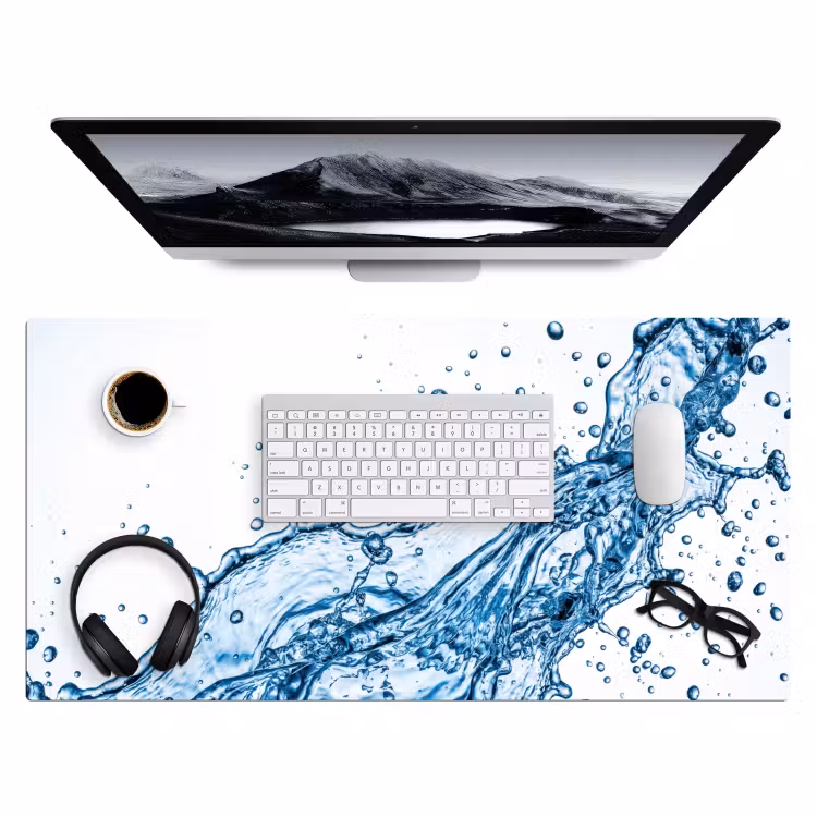 Bureau onderlegger - Spash - Water - Blauw — 4
