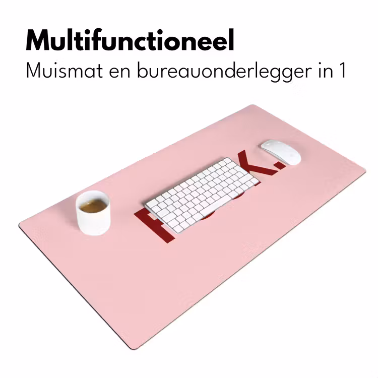 Bureau onderlegger - Statement - Krachtig - Roze — 7
