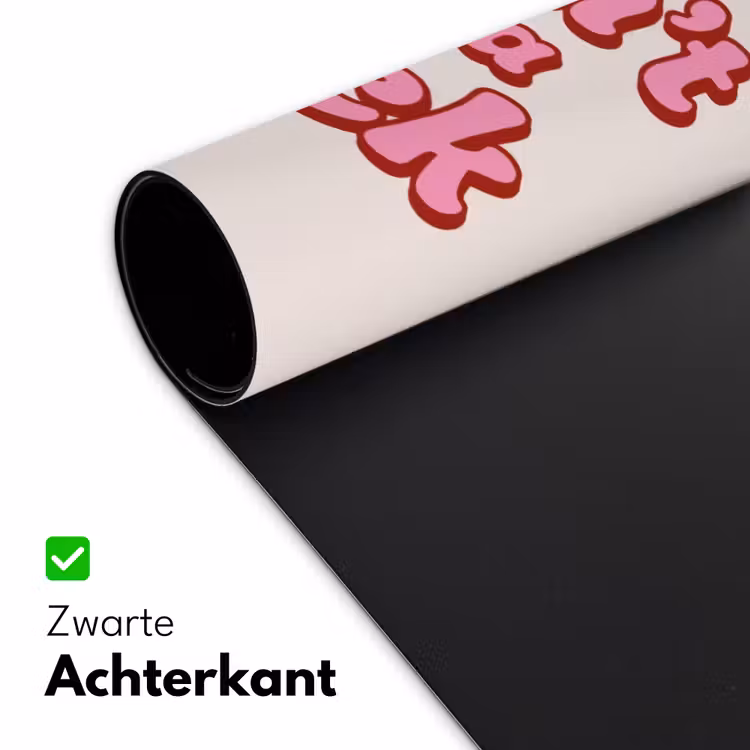 Bureau onderlegger - Tekst - Boodschap - Roze — 5
