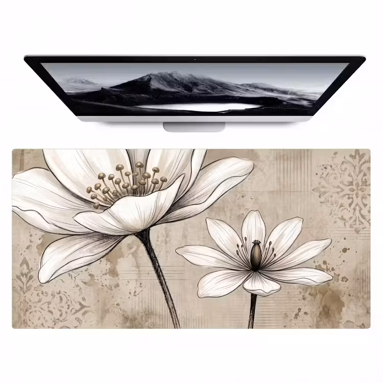 Bureau onderlegger - Modern - Design - Wit — 1