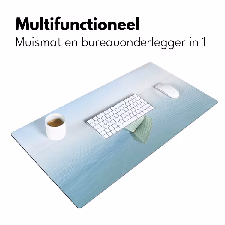 Bureau onderlegger - Minimalistisch - Boot - Zee — 7