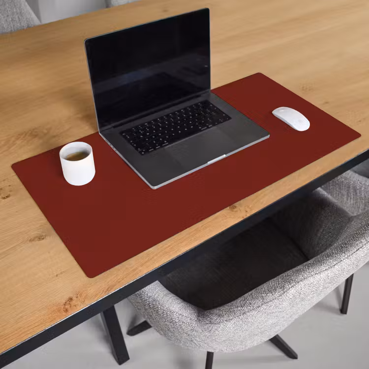 Bureau onderlegger - Rustic - Terracotta - Rood — 3