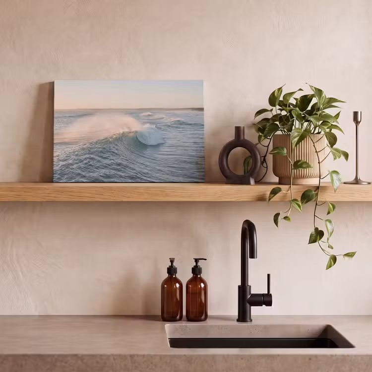 Canvas schilderij - Golf - Zee - Water — 2