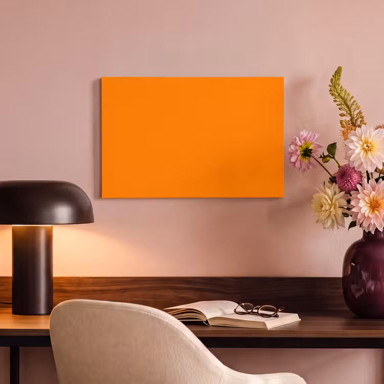 Canvas schilderij - Marigold - Glow - Oranje — 3